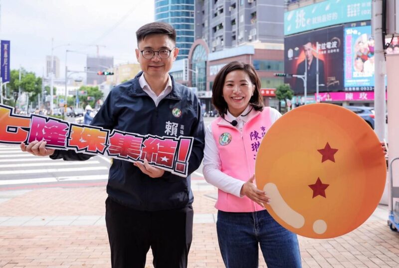 陳琳潔第一次到市區參加街頭活動 感受到民眾滿滿的熱情與活力