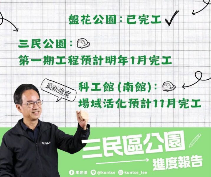 三民宜居，李昆澤來拚
