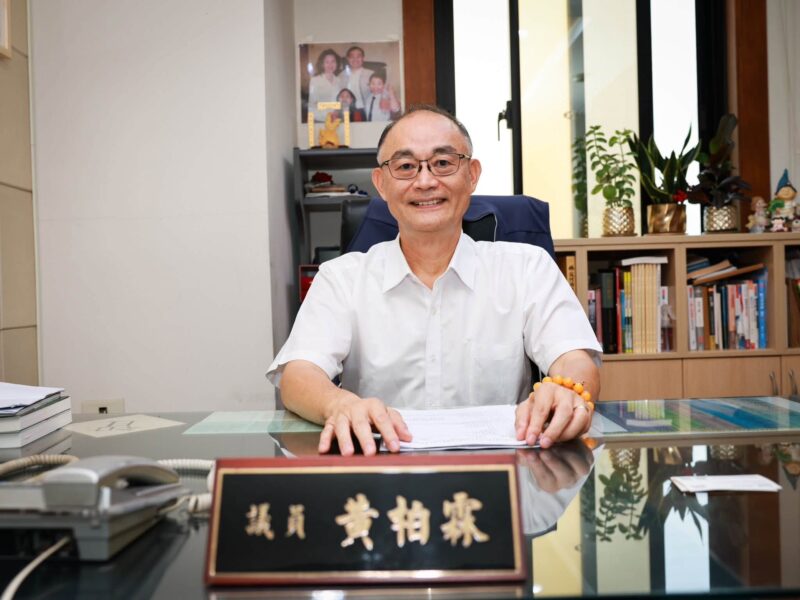 黃柏霖推動運具總量管理 加速低碳交通轉型
