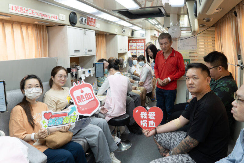 151人挽袖捐血募集243袋熱血　彰化霖鳳宮慈善會公益傳愛