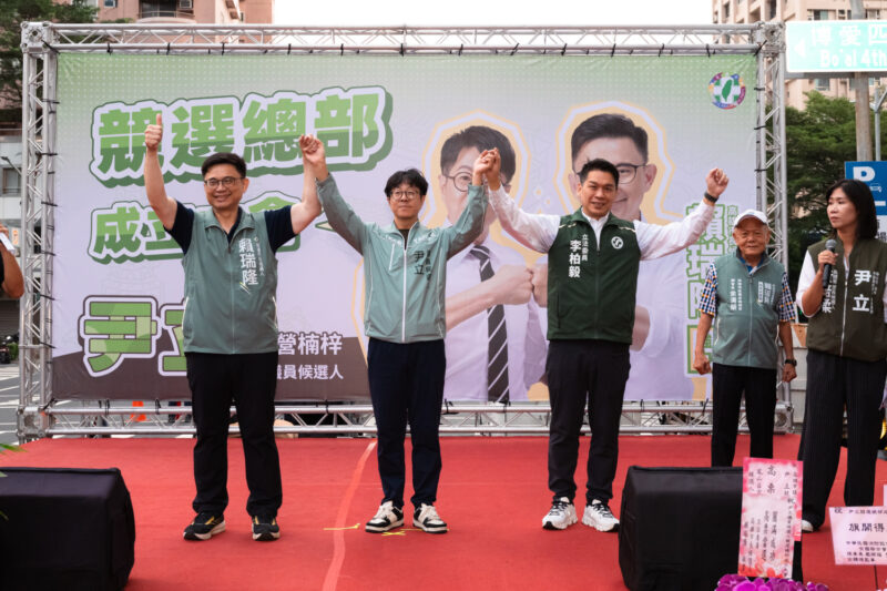 選情壓力「真的不穩」？　尹立力拚守住左楠關鍵一席
