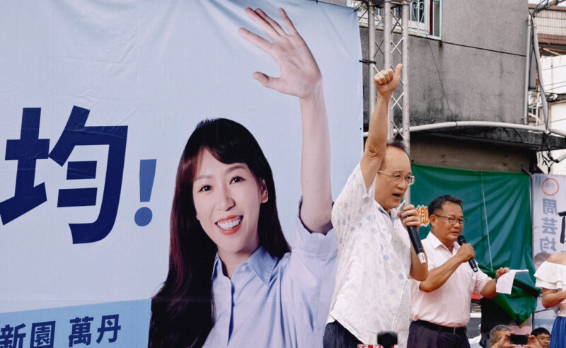 ▲台灣民眾黨指定中央委員林富男首先致詞表示，藍白在地方選舉可尋求更多合作空間，在地方治理及人才支持上凝聚共識。（圖/記者張忠義攝）