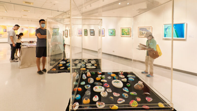 ▲透過多元藝術創作，呈現港都文化的豐富面貌，展現藝術融入生活、深化美育的成果。（圖/記者張忠義攝）