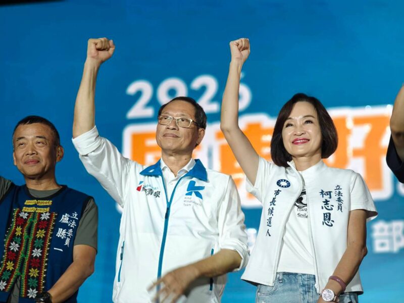 蘇清泉總部成立 謝龍介柯志恩南高屏連線 一點五萬人塞爆現場