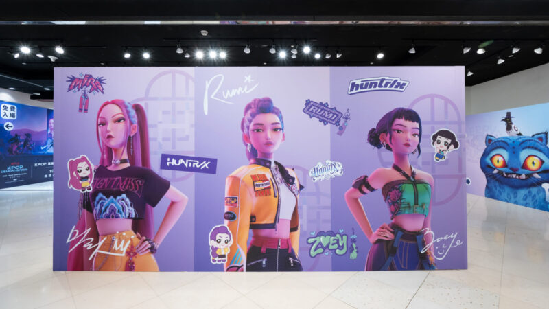 ▲獵魔女團一週年最終站在高雄夢時代限定亮點登場，喜愛作品的粉絲可把握前往感受最終站的限定亮點。（圖/高雄夢時代提供）