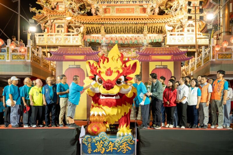 「福祿」火獅現身！2026高雄左營萬年季熱鬧登場